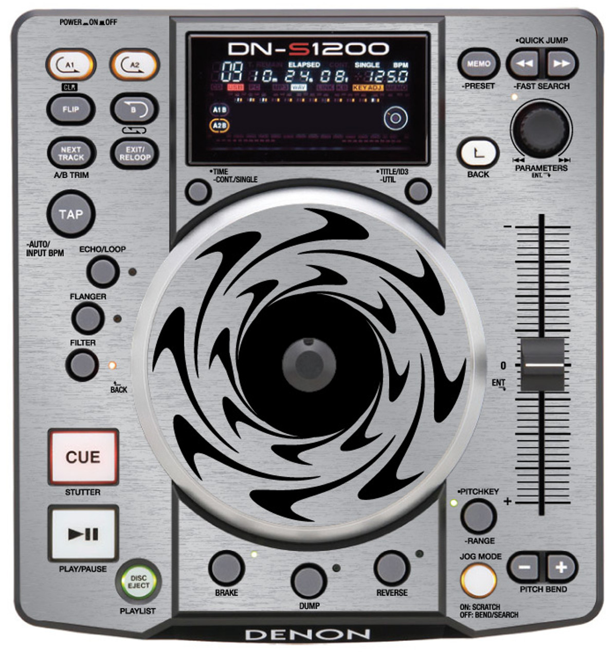 Denon DN-S1200 Skinz (PAIR) - Silver