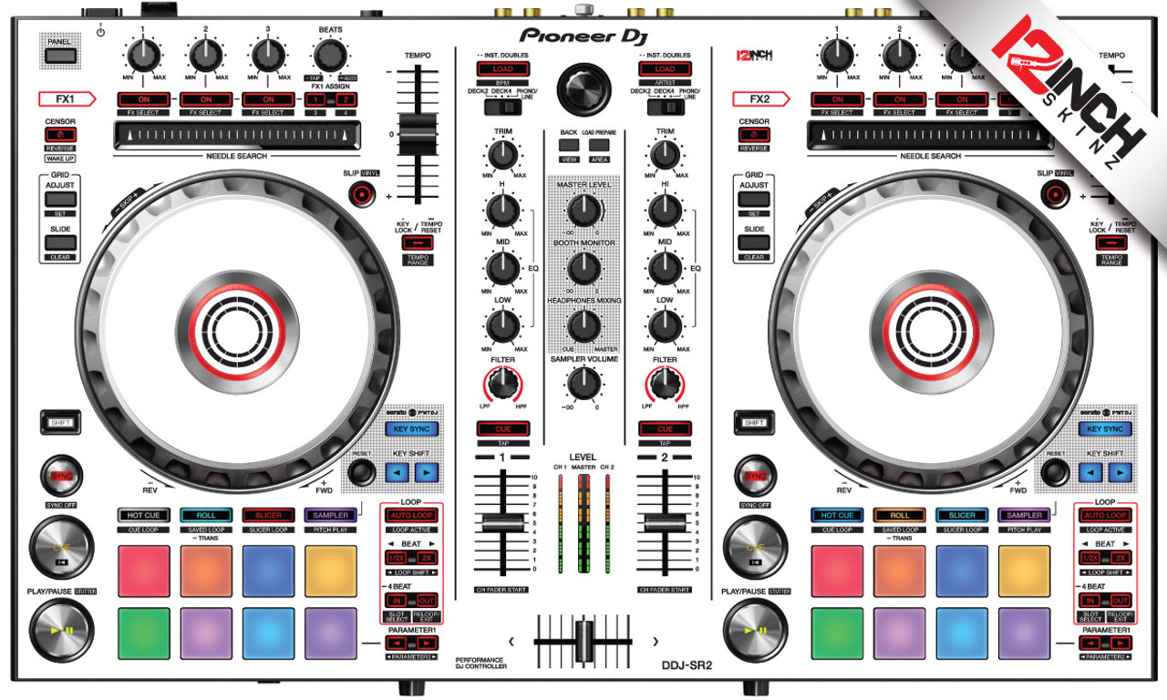 Pioneer DDJ-SR2 Skinz - Colors