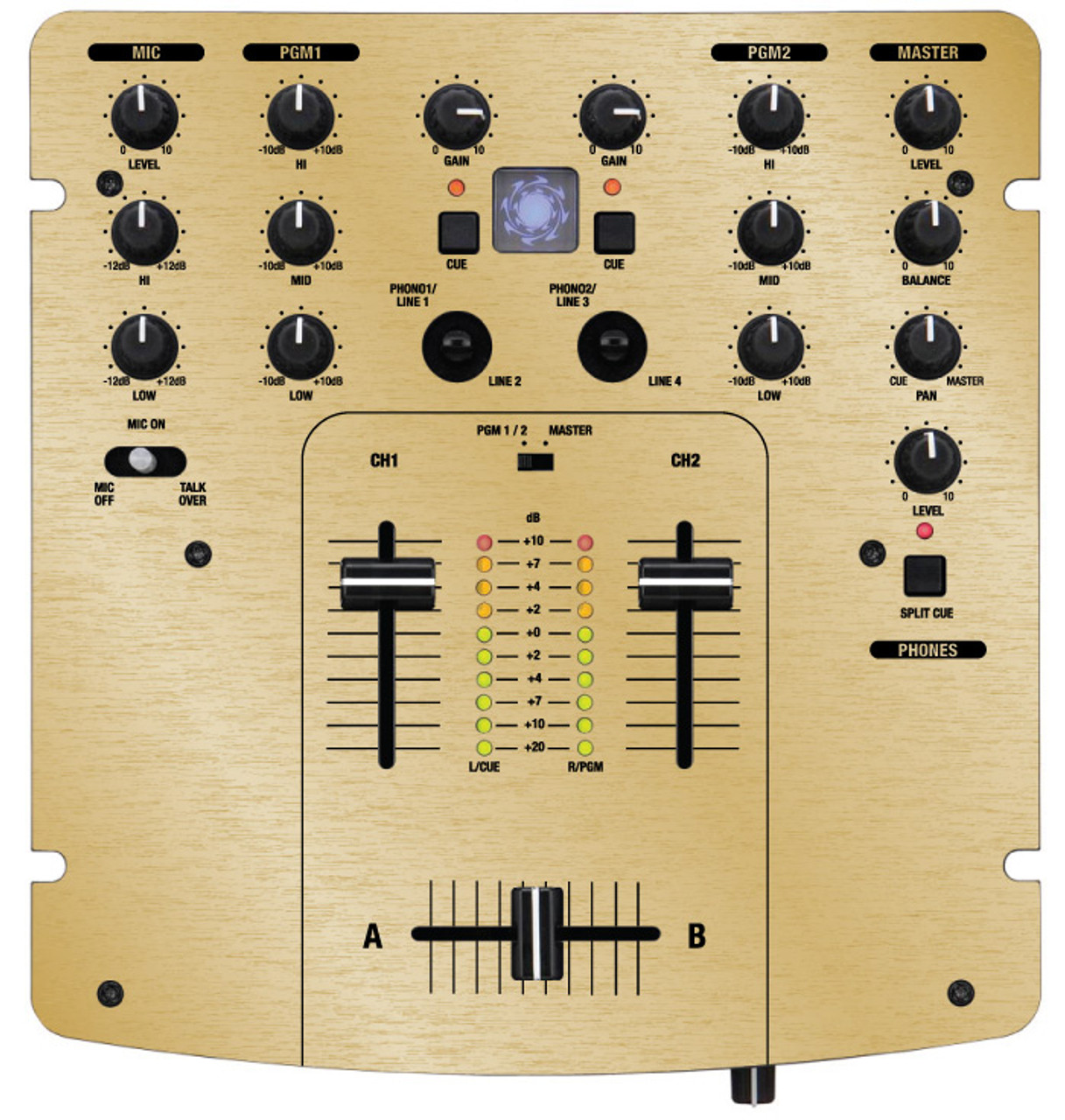 Denon DN-X120 Skinz - Gold - 12inchSkinz