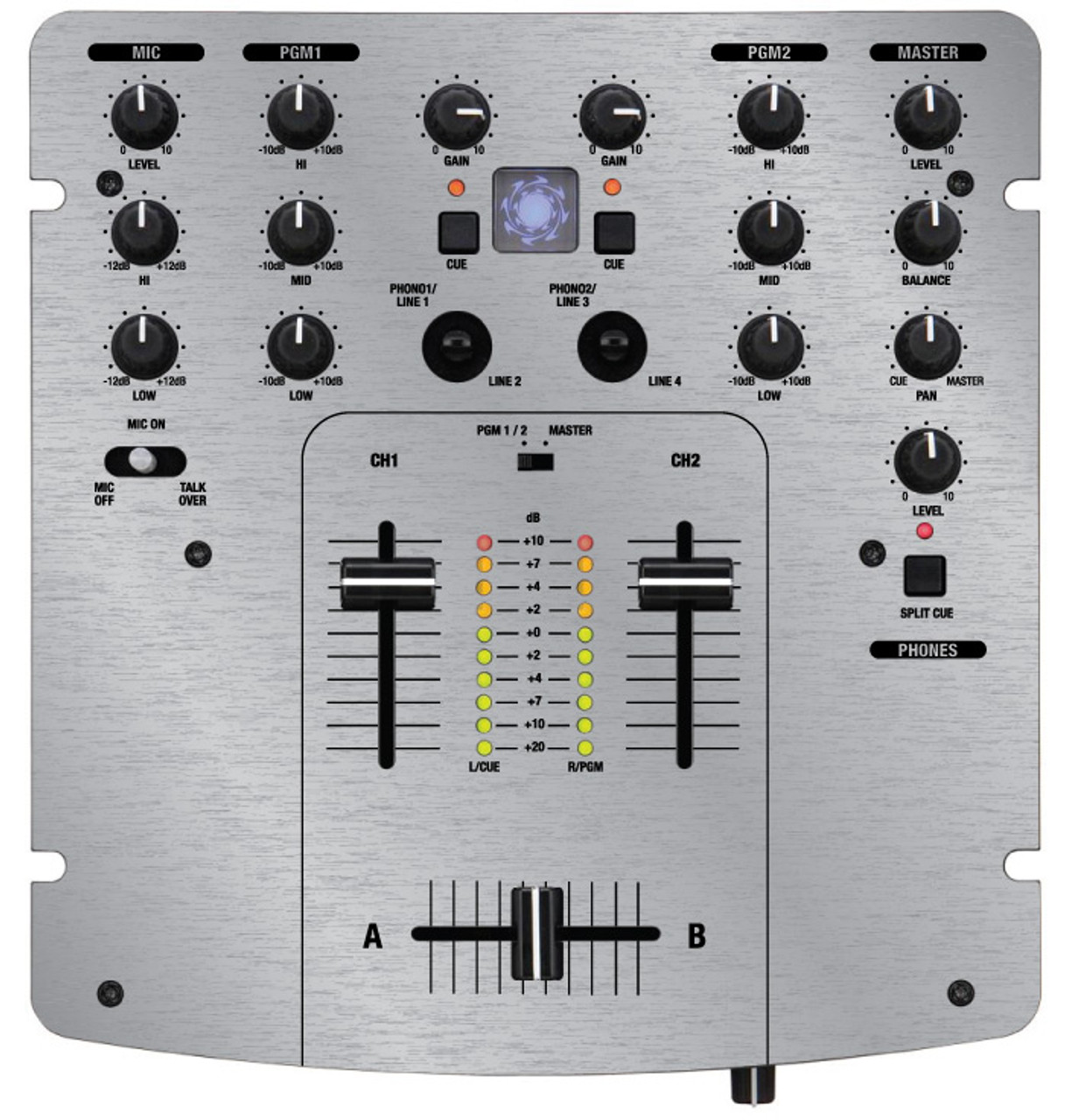 Denon DN-X120 Skinz - Silver - 12inchSkinz