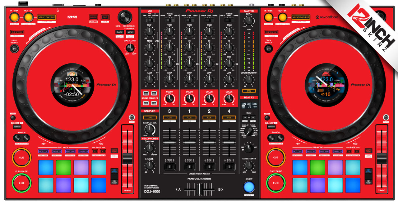 Pioneer DDJ-1000SRT Skinz - Colors