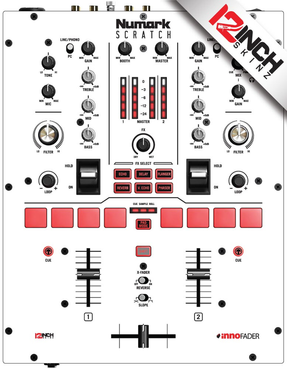 Numark Scratch Skinz - COLORS - 12inchSkinz