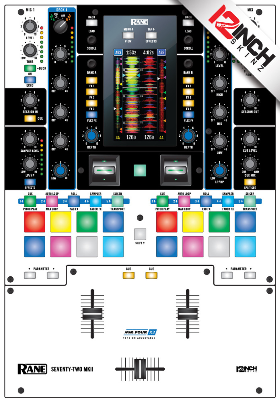 Rane Seventy-Two MK2 Skinz - COLORS