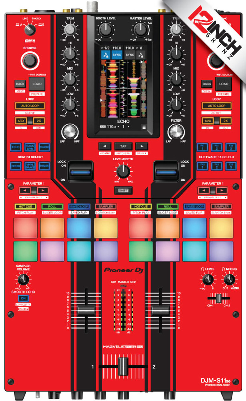 Pioneer DJM-S11 Skinz - Special Edition Colors - 12inchSkinz