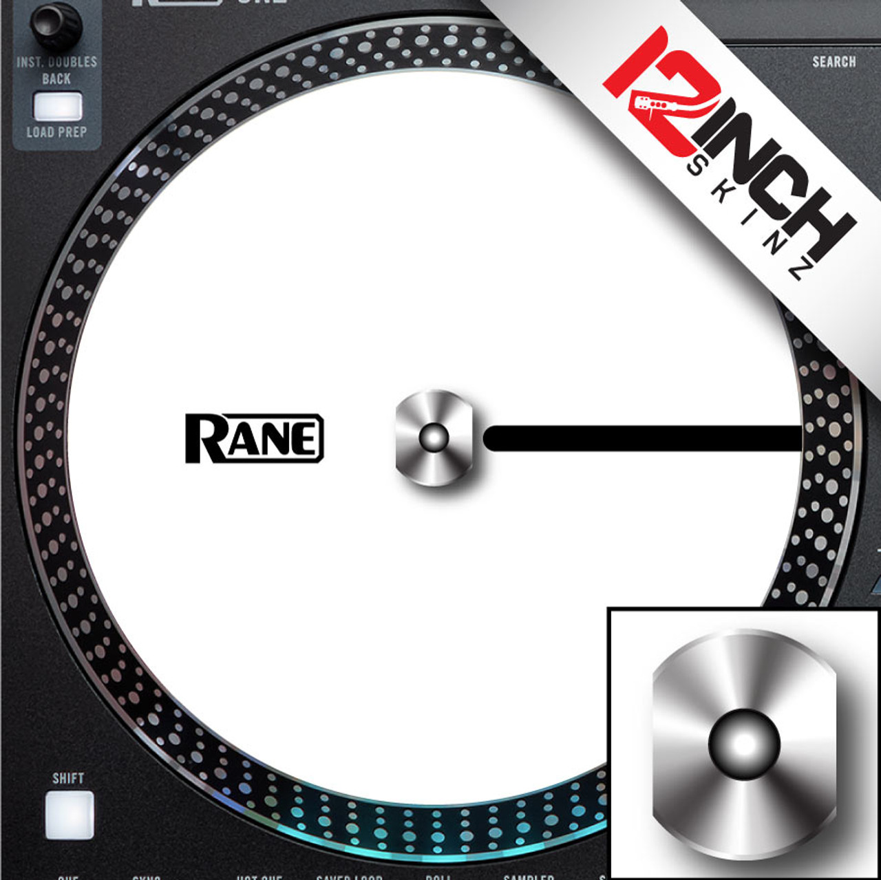 DJ機材 rane control disk 12inch Control Disc System (SINGLE) for Rane Twelve MK1 & MK2