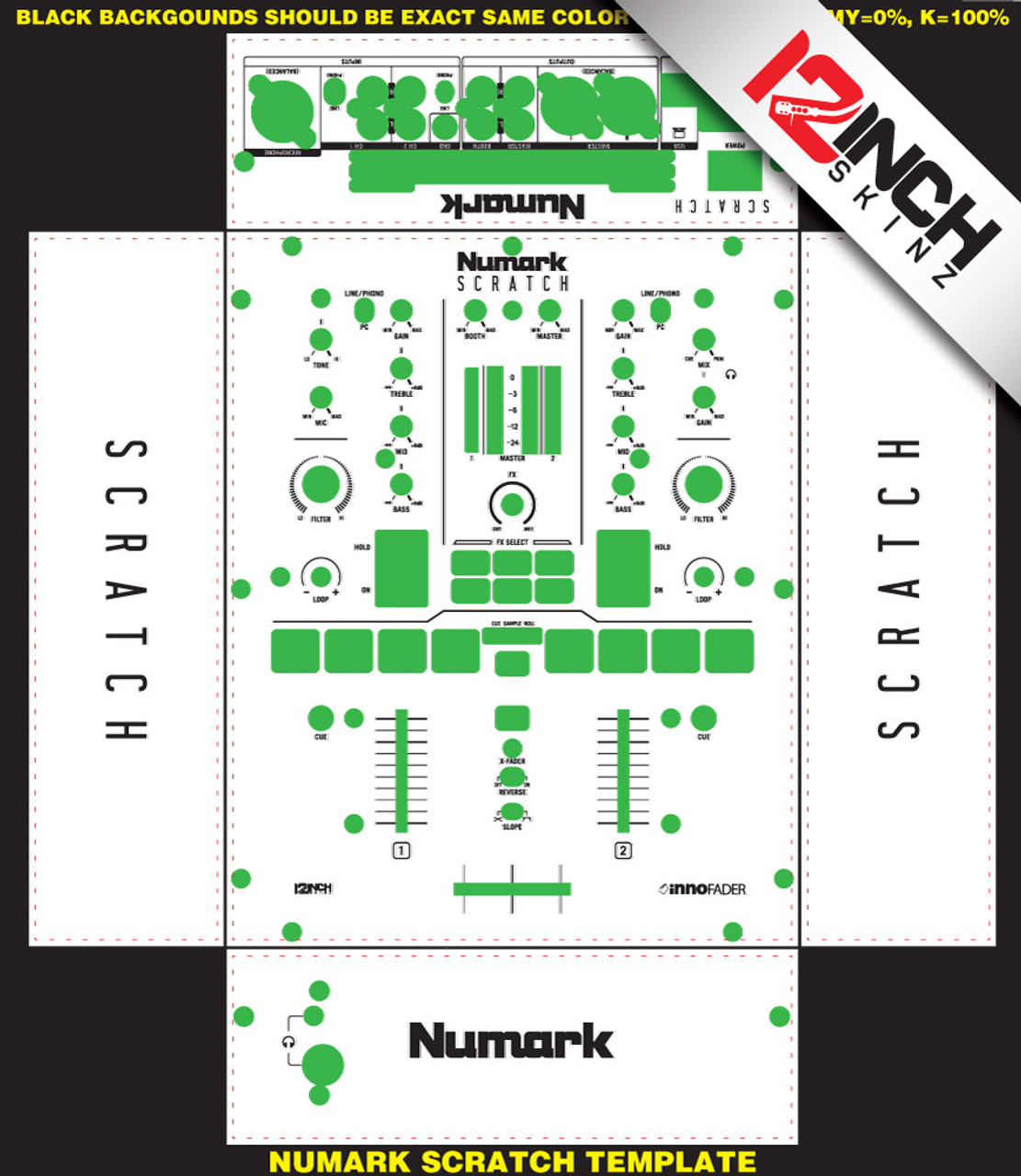 Numark Scratch Skinz - CUSTOM