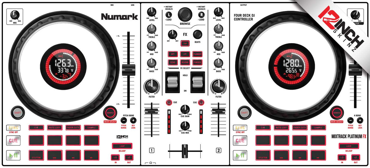 Numark Mixtrack PlatinumFX Skinz - Colors - 12inchSkinz