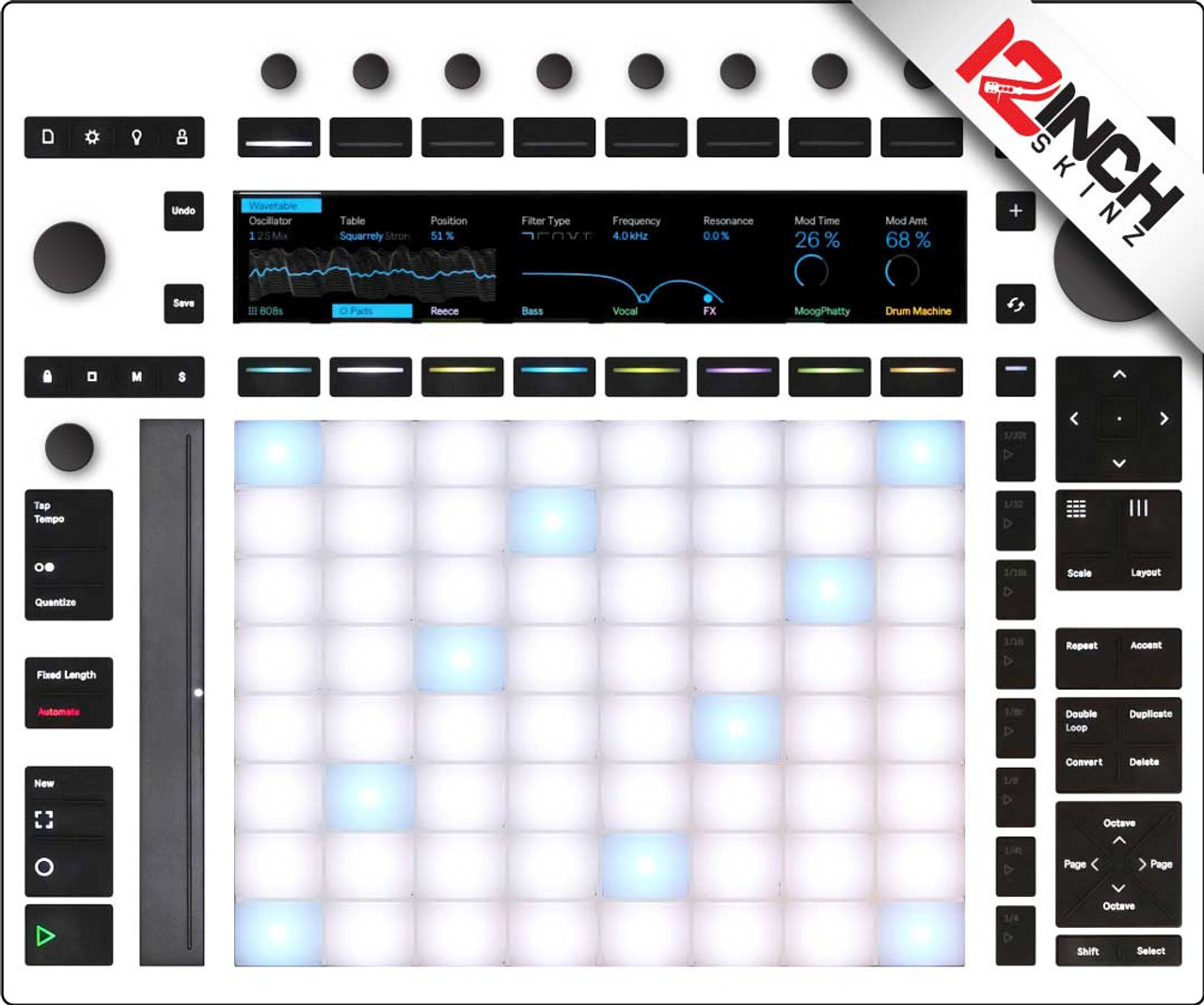 Ableton Push 3 Skinz - Colors - 12inchSkinz