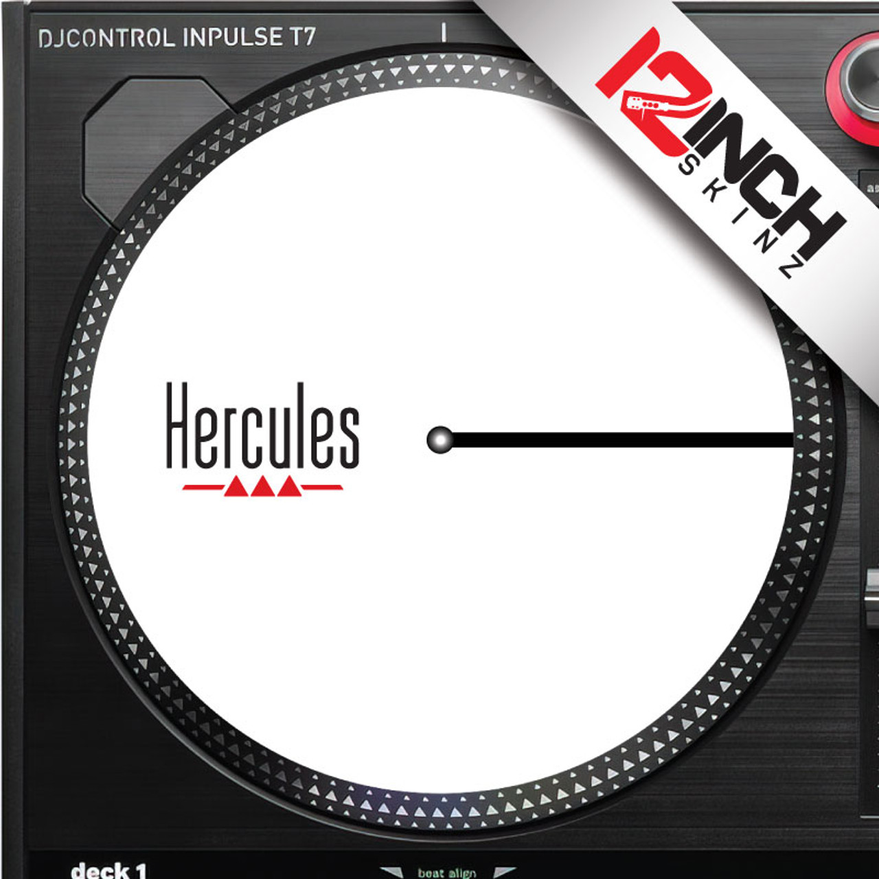 Control Disc Hercules Inpulse T7 OEM (SINGLE) - Cue Colors 7.2"