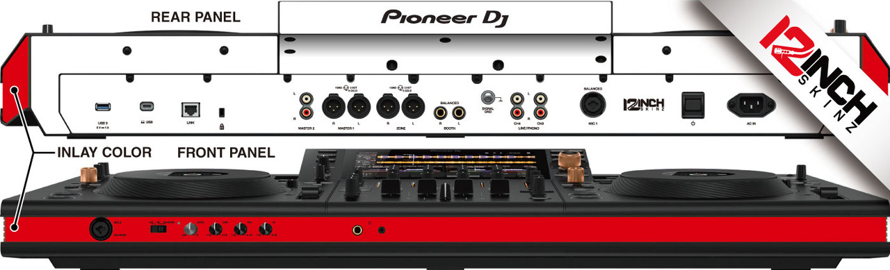 Opus- 004 “Ver. vintage skin” XLサイズ Pioneer Opus Quad Skinz - Colors - 12inchSkinz