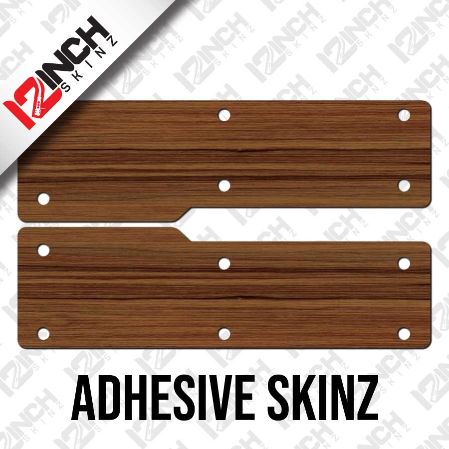 agotaページ AlphaTheta Euphonia Side Panel Skinz - Woodgrain - 12inchSkinz