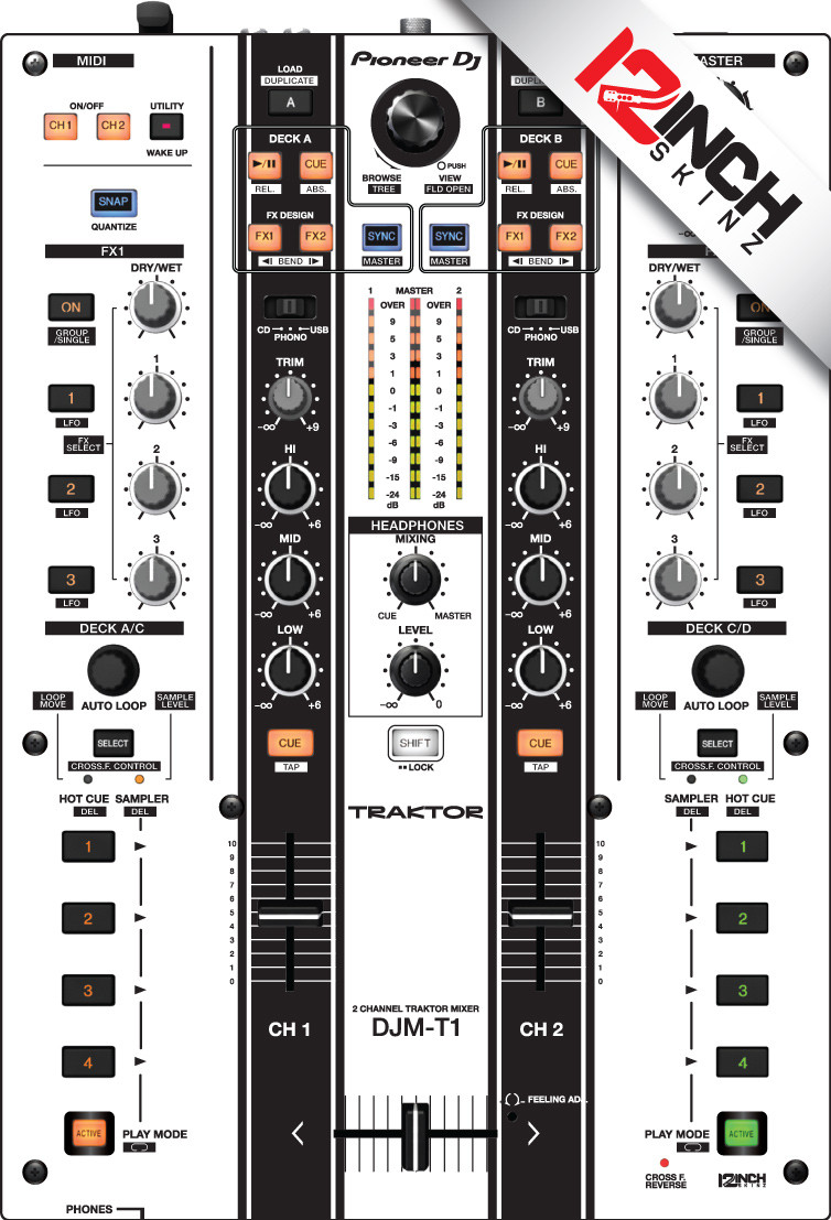 【動作確認済】Pioneer DJM-T1 Traktor専用DJミキサー Pioneer DJM-T1 DJミキサー Pioneer DJM-T1 DJ Mixer for Traktor