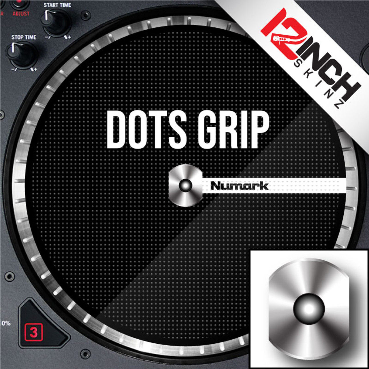 Control Disc System (SINGLE) for Numark V7 / NS7 - CUSTOM