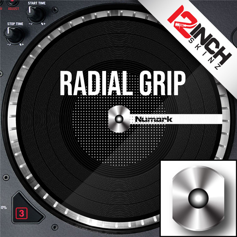 Control Disc System (SINGLE) for Numark V7 / NS7 - CUSTOM 7.2