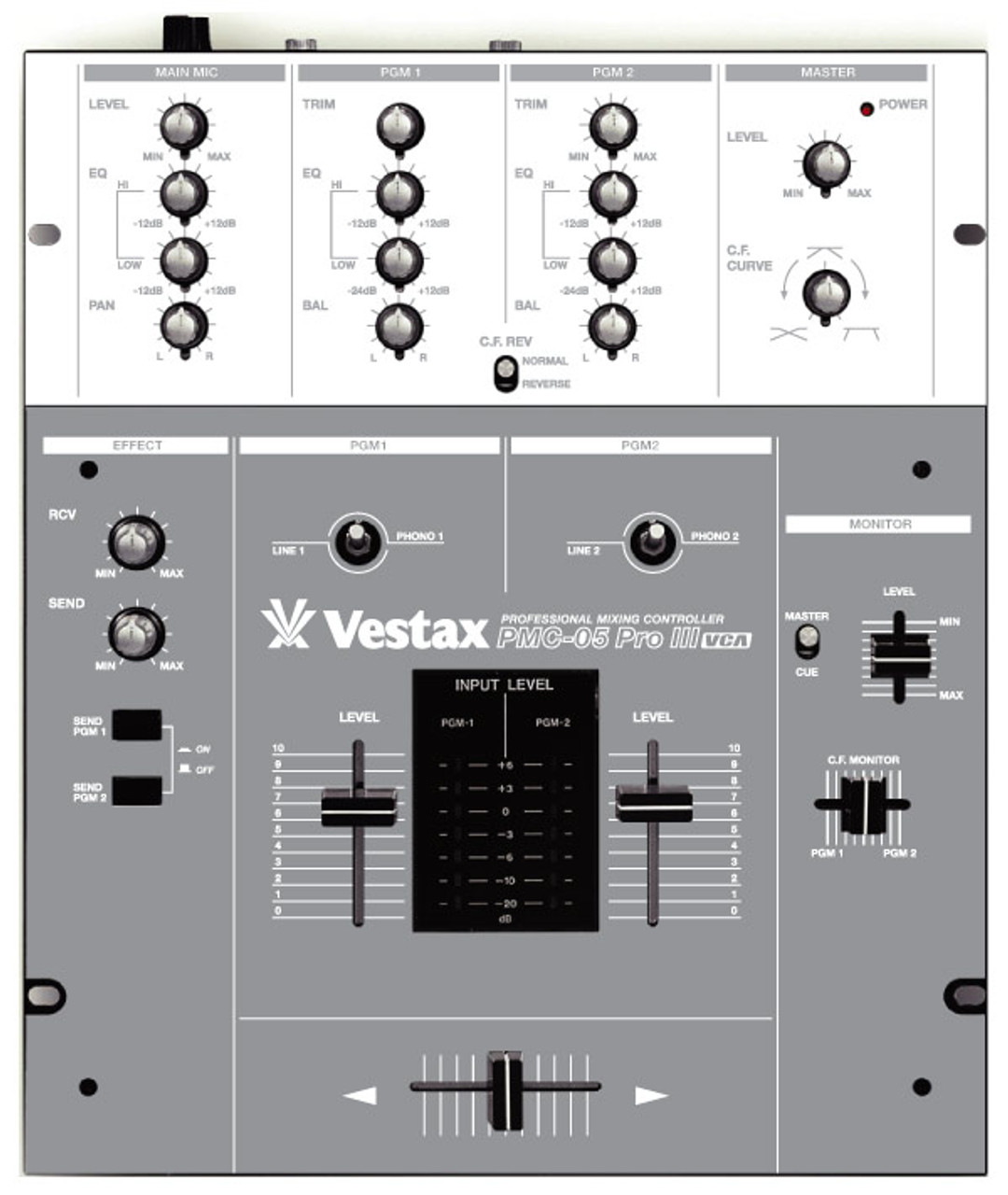 Vestax PMC05 Pro III - Gray