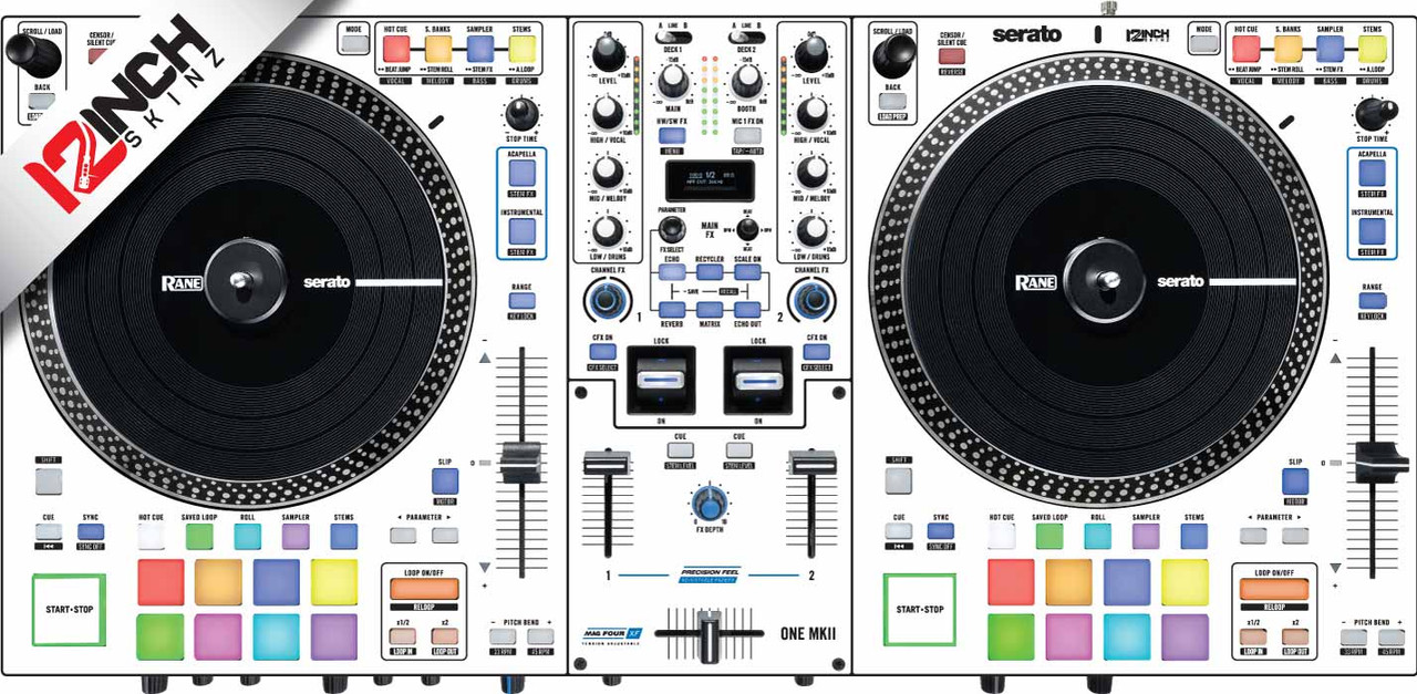 Rane One MK2 Skinz - Colors Adhesive - 12inchSkinz