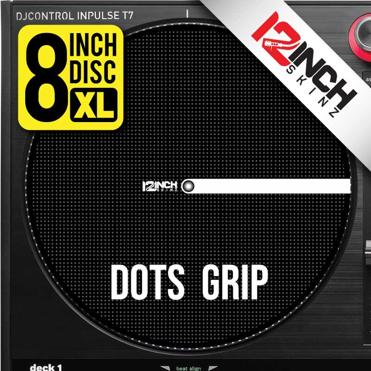 Control Disc Hercules Inpulse T7 (SINGLE) - Cue Colors 8XL