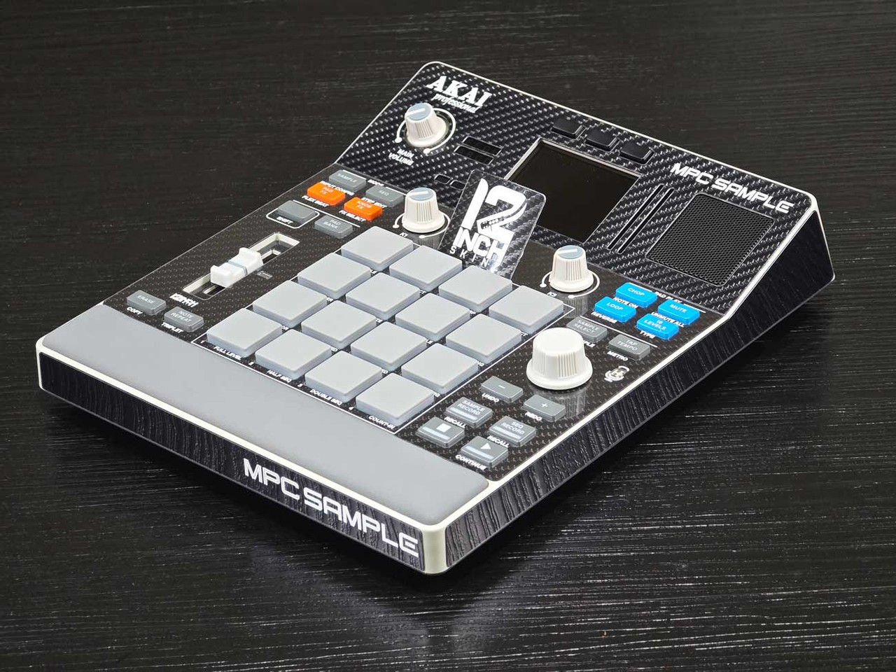 Akai MPC Sample Skinz - Carbon Fiber