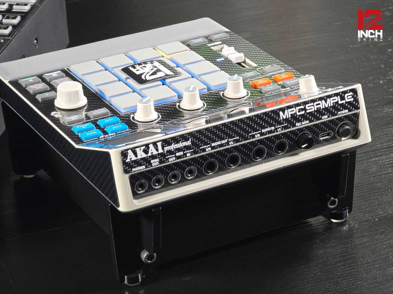 Akai MPC Sample Skinz - Carbon Fiber - 12inchSkinz