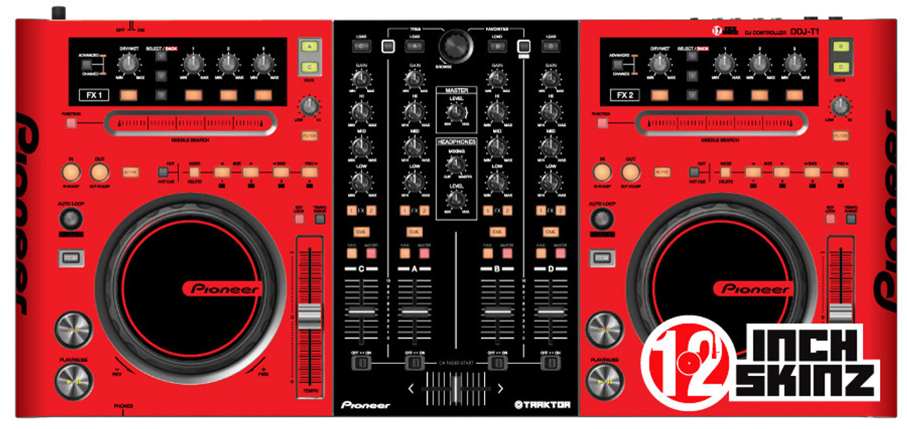 Pioneer DDJ-T1 Skinz - Colors