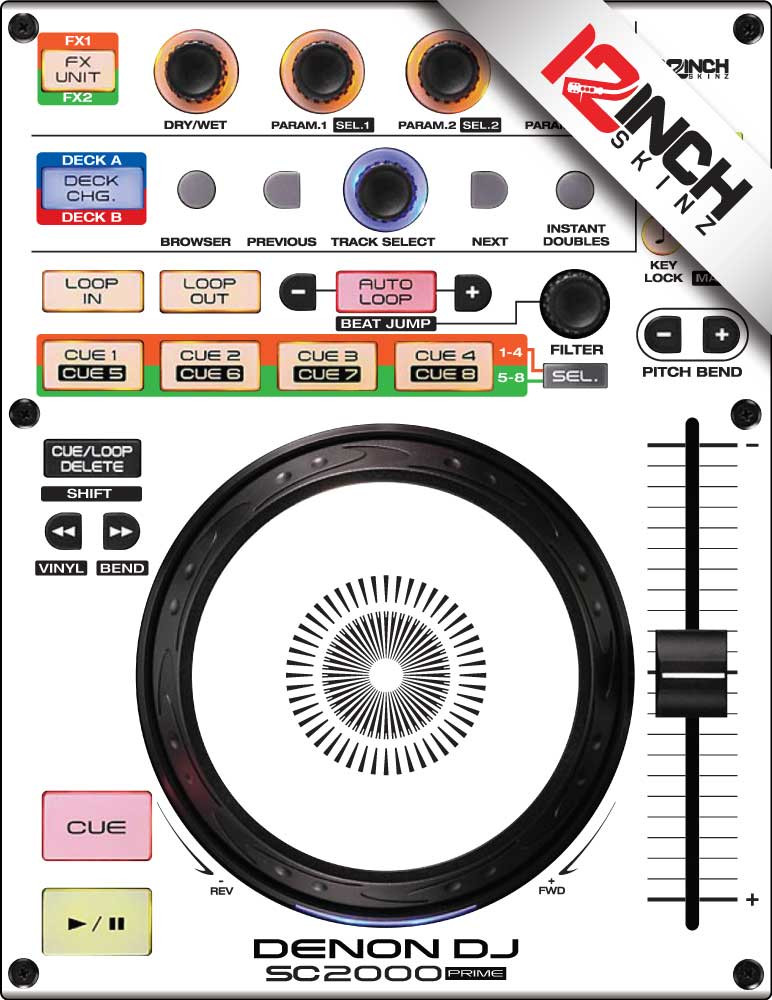 Denon SC-2000 Skinz - Colors - 12inchSkinz