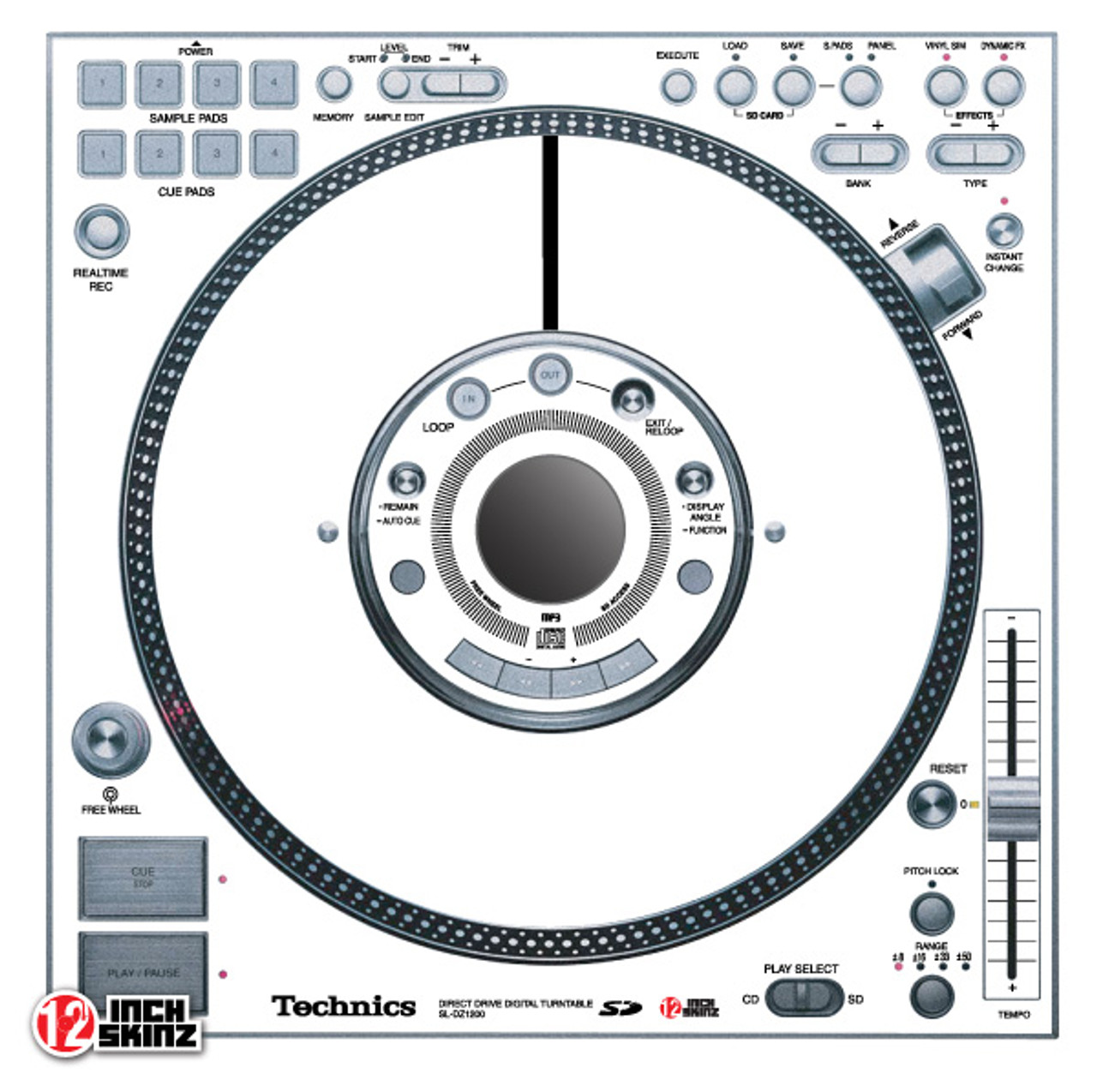 Technics DZ-1200 Skinz (PAIR) - Colors