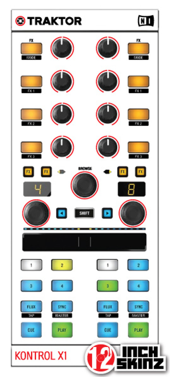 Native Instruments Kontrol X1-MK2 Skinz - Colors