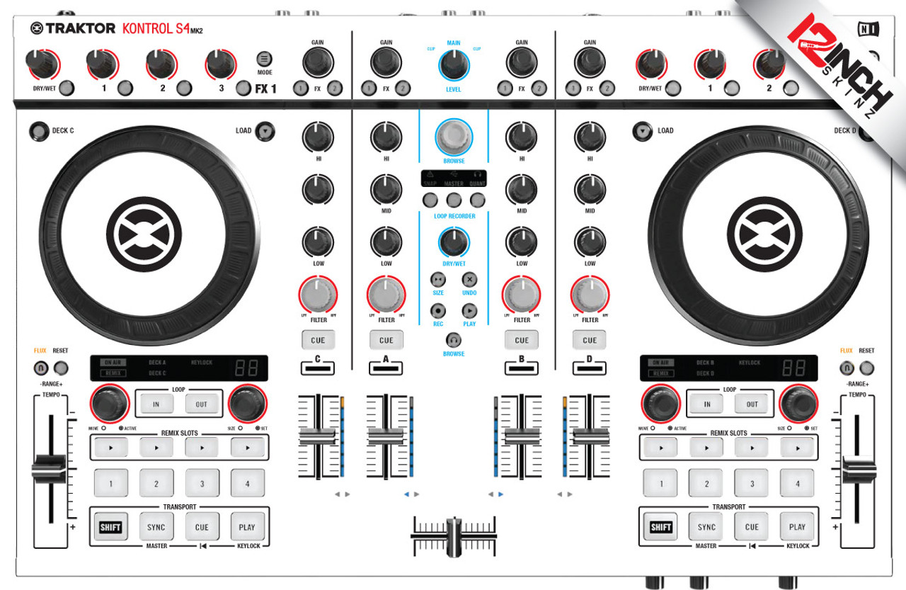 Native Instruments Kontrol S4 MK2 Skinz - Colors - 12inchSkinz