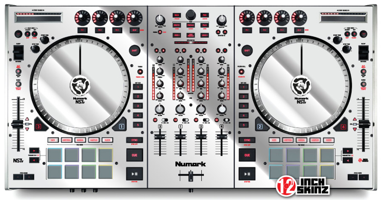 Numark NS72 Skinz - Metallics