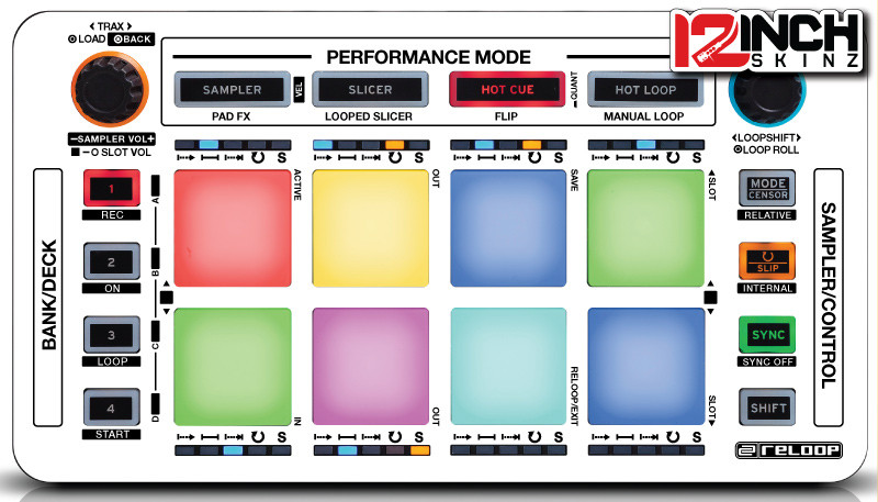 Reloop NEON Skinz - Colors - 12inchSkinz
