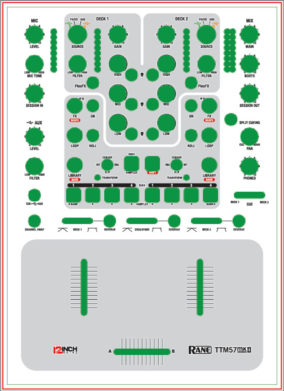 Rane TTM57MK2 Skinz- CUSTOM