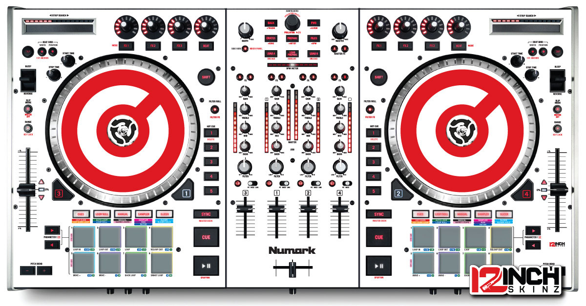 Numark NS72 Skinz - VDJ8 - 12inchSkinz