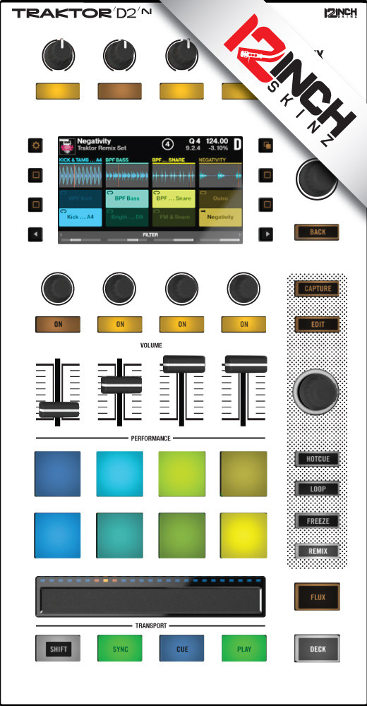 Native Instruments Kontrol D2 Skinz - Colors - 12inchSkinz