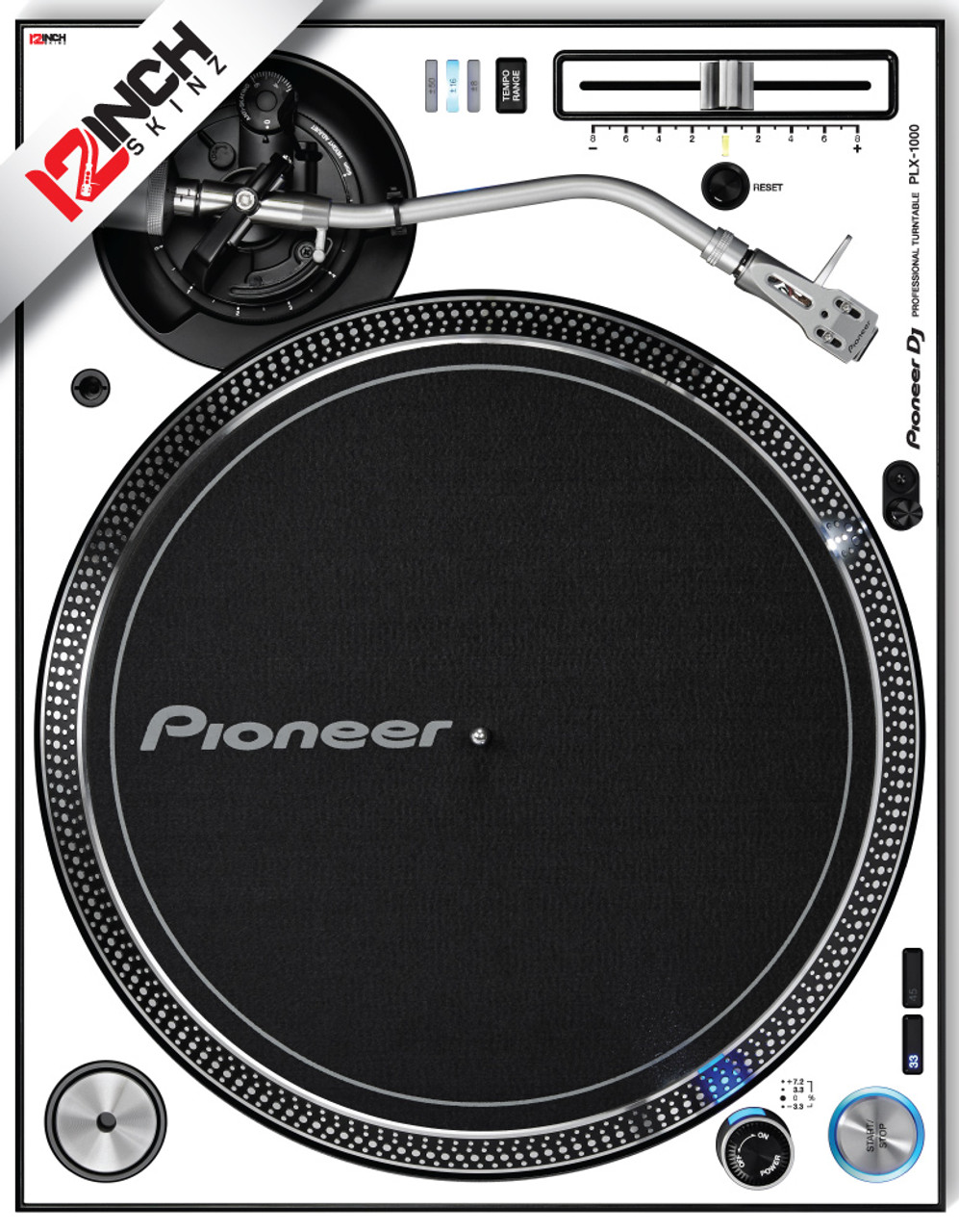 Pioneer PLX-1000 Adhesive Skinz (PAIR) - COLORS