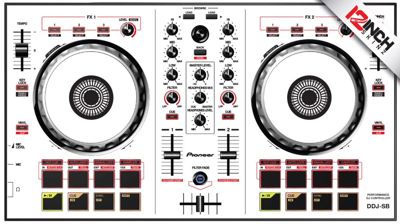 Pioneer DDJ-SB Skinz - Colors