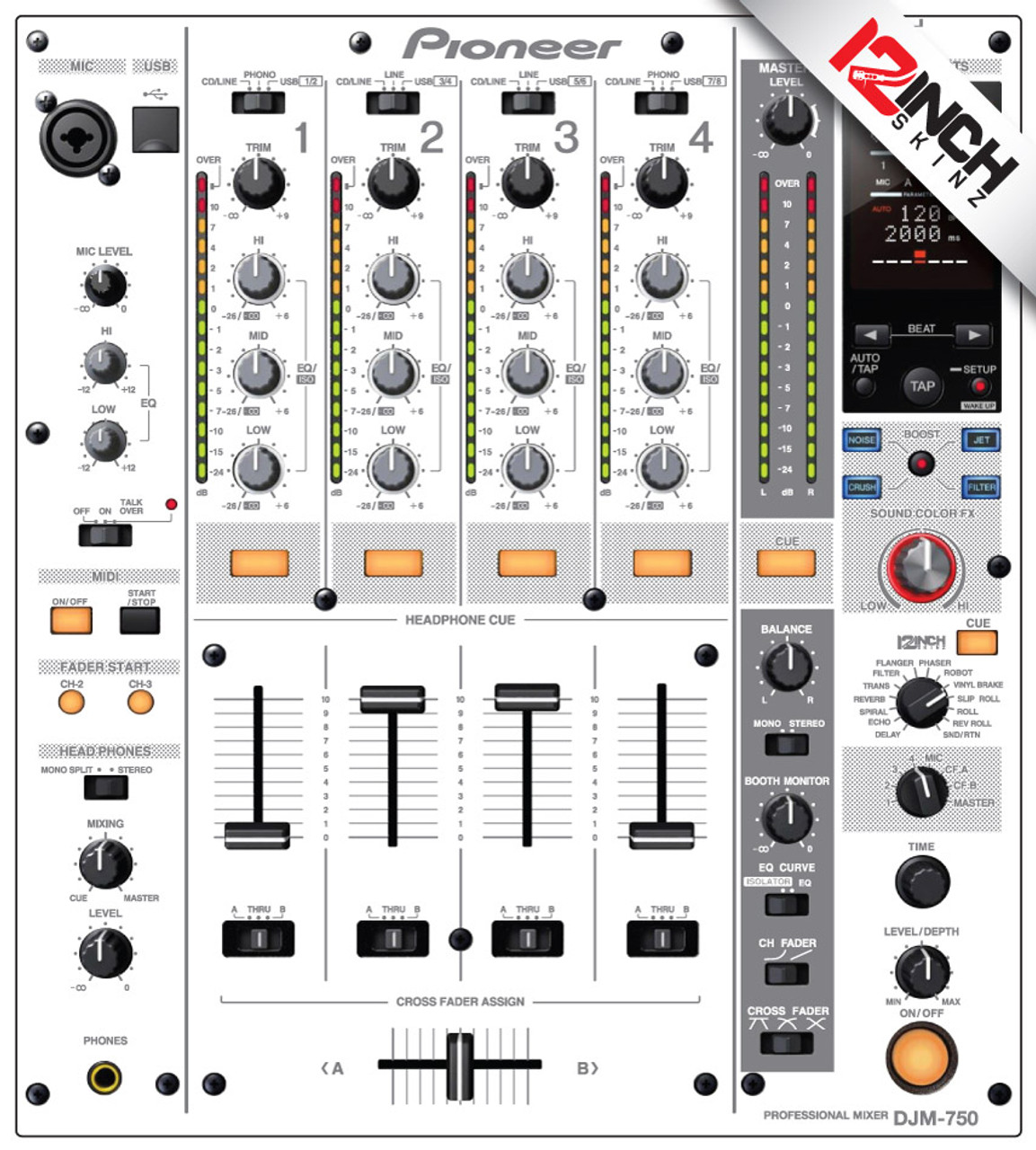 【大特価特価】Pioneer DJM-750 DJ機材