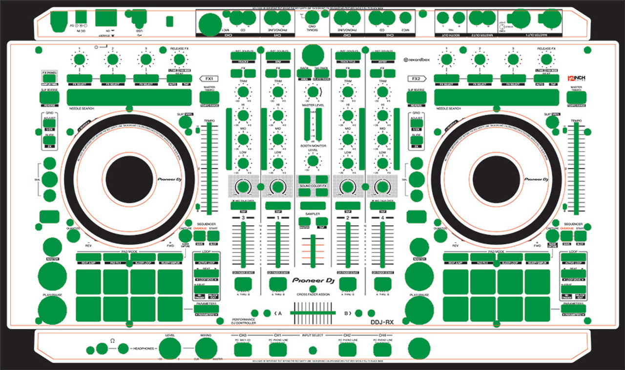 Pioneer DDJ-RX Skinz- CUSTOM