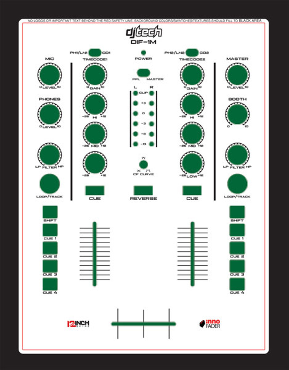 DJ Tech DIF-1M Skinz - Custom