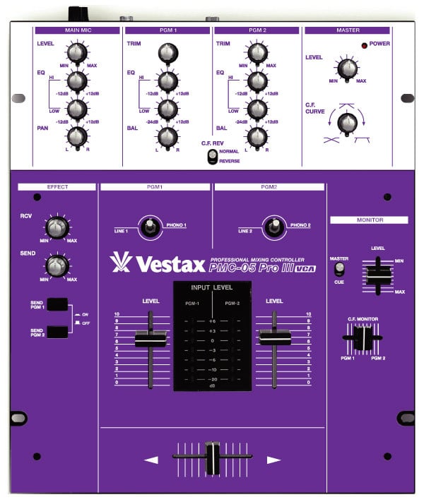 Vestax PMC05 Pro III - Purple