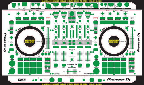 Pioneer Skinz - Controllers - Pioneer DDJ-SX3 Skinz - 12inchSkinz