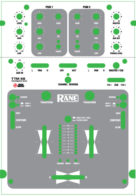 Rane TTM56 Skinz - CUSTOM Rane TTM56 Skinz - CUSTOM