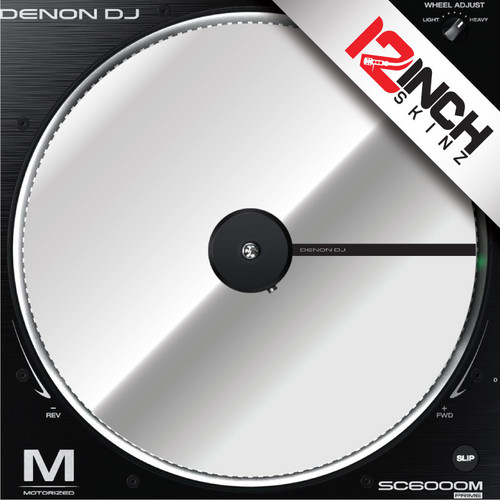 Control Disc Numark NS7 (SINGLE) - Cue Metallics - 12inchSkinz
