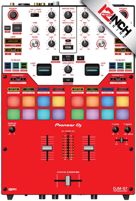 Pioneer DJM-S7 Skinz - Colors Pioneer DJM-S7 Skinz - Colors
