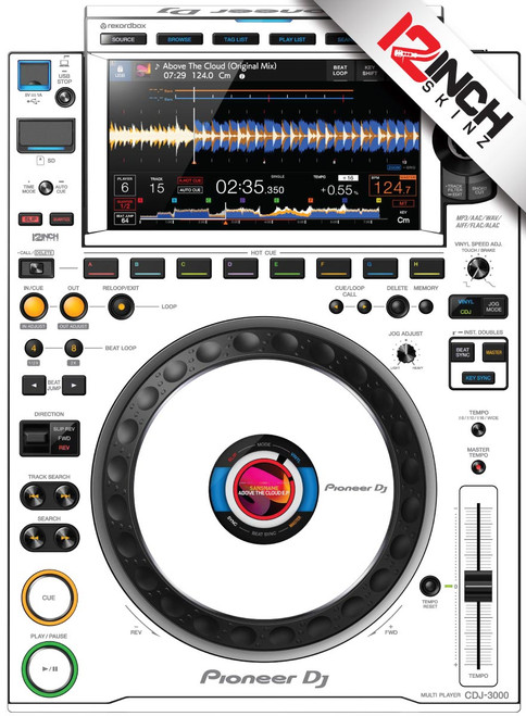 Pioneer CDJ-3000 Skinz (SINGLE) - Metallics - 12inchSkinz