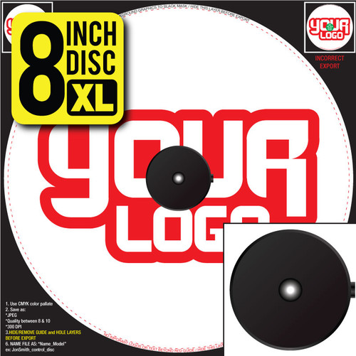 Control Disc System (SINGLE) Rane One MK1/MK2 - CUSTOM 8