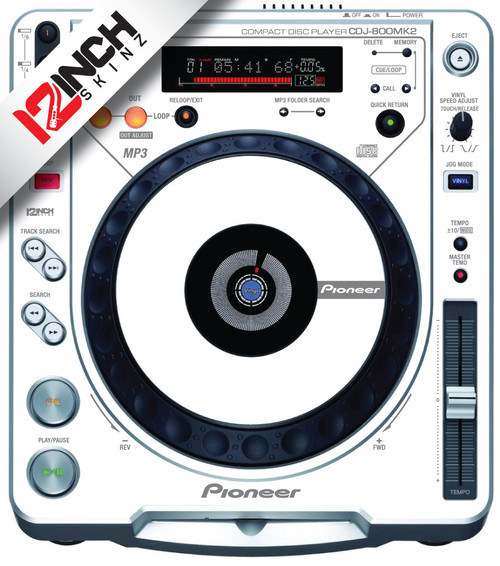 Pioneer CDJ-1000MK2 Skinz (PAIR) - Colors - 12inchSkinz