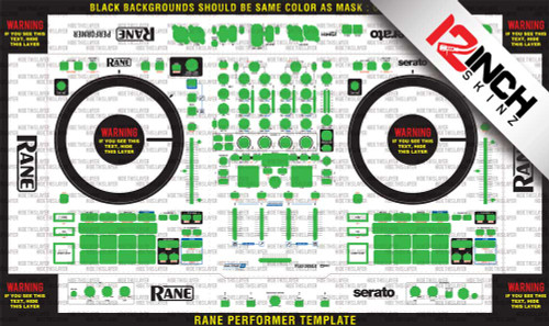 Rane Performer Skinz - Custom Rane Performer Skinz - Custom