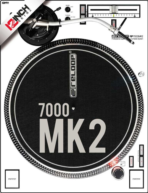 Reloop RP-8000MK2 Skinz (SINGLE) - Colors - 12inchSkinz