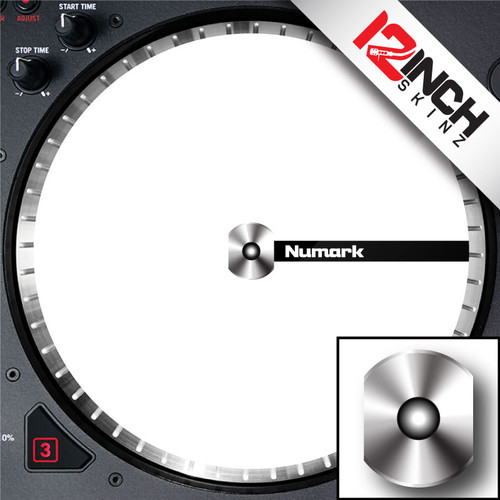 Control Disc Numark NS7 (SINGLE) - Cue Metallics - 12inchSkinz