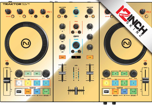 Native Instruments Kontrol S2 MK2 Skinz - Metallics Native Instruments Kontrol S2 MK2 Skinz - Metallics
